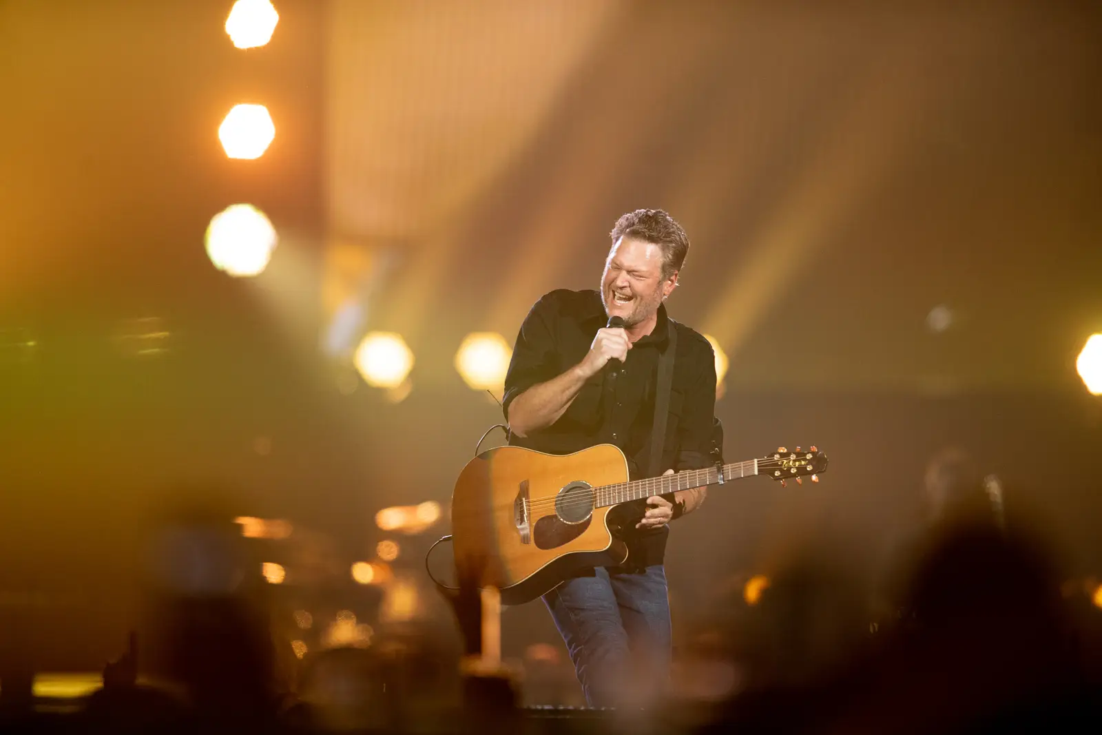 Blake Shelton at Gas South District
