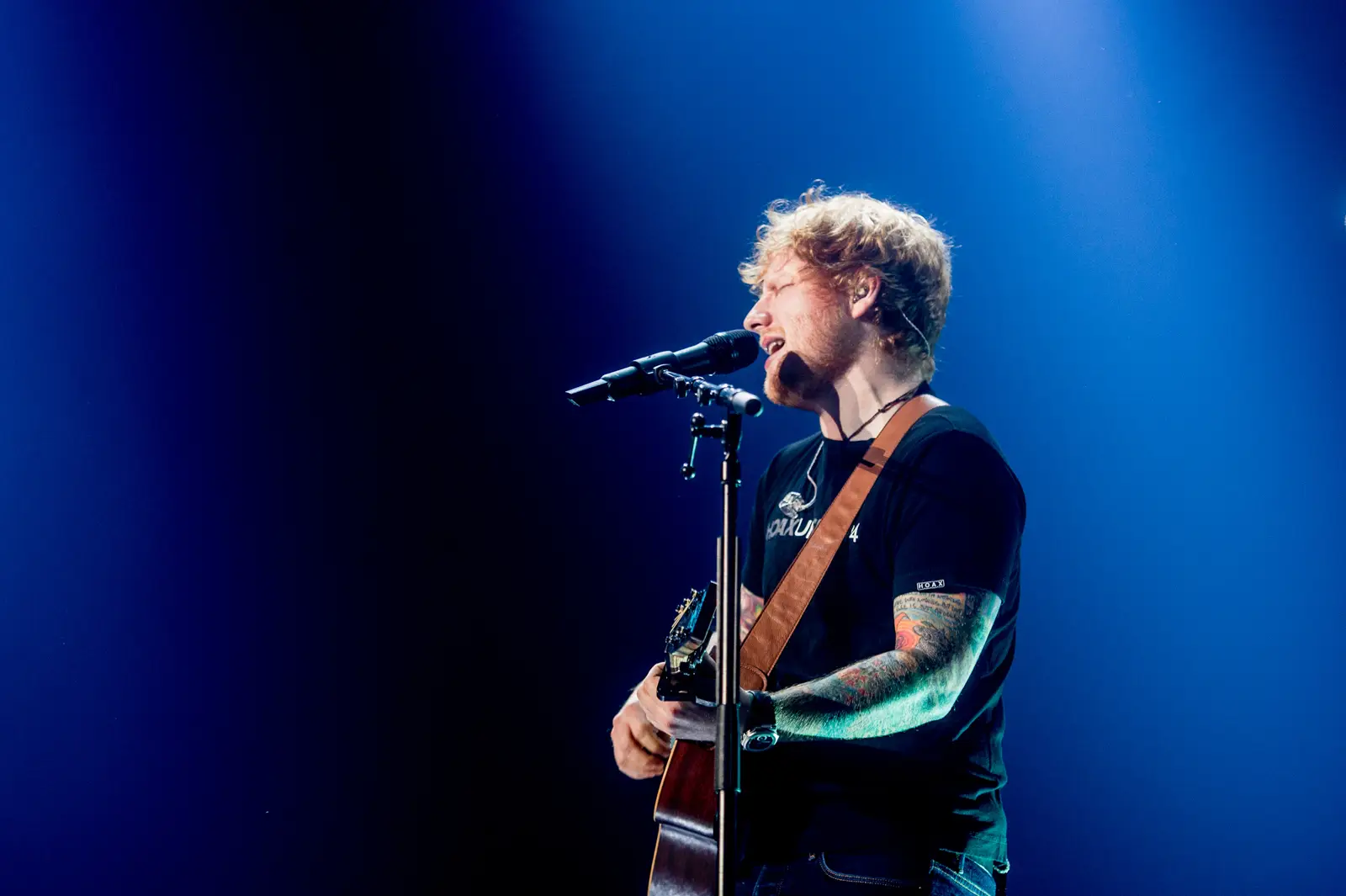 Ed Sheeran at Gas South District
