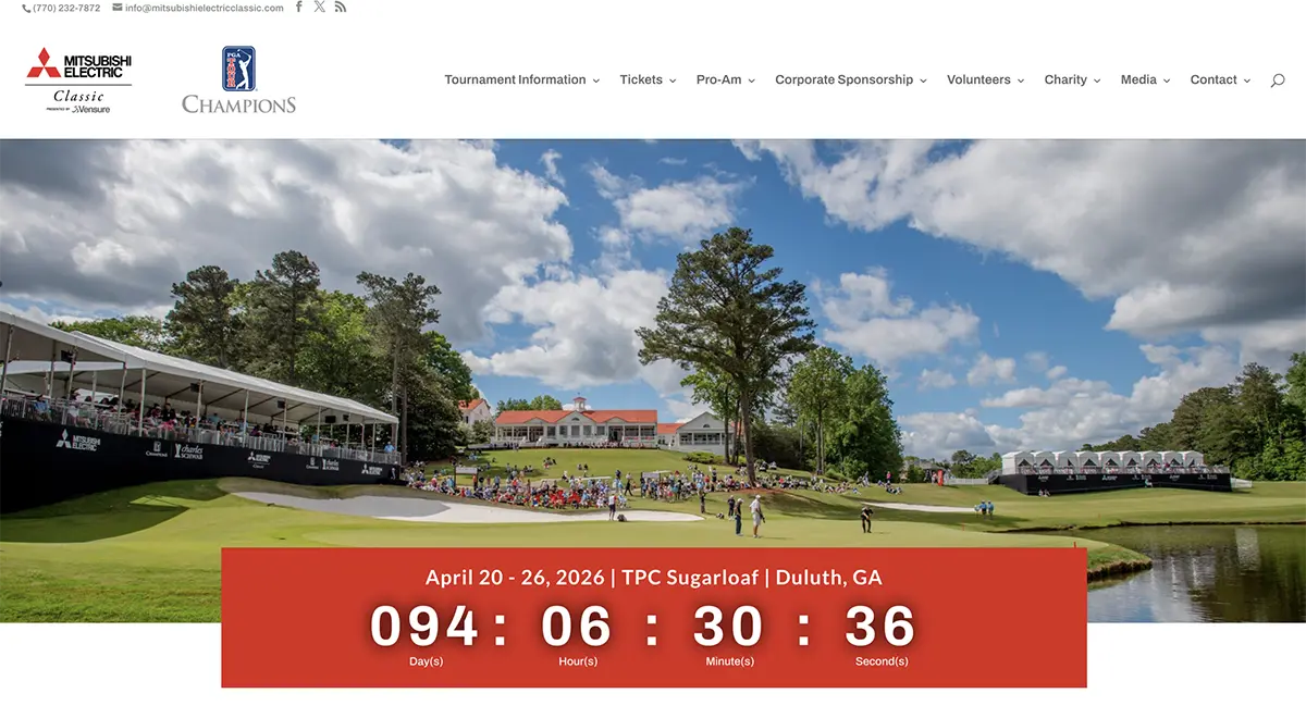 Mitsubishi Electric Classic website preview
