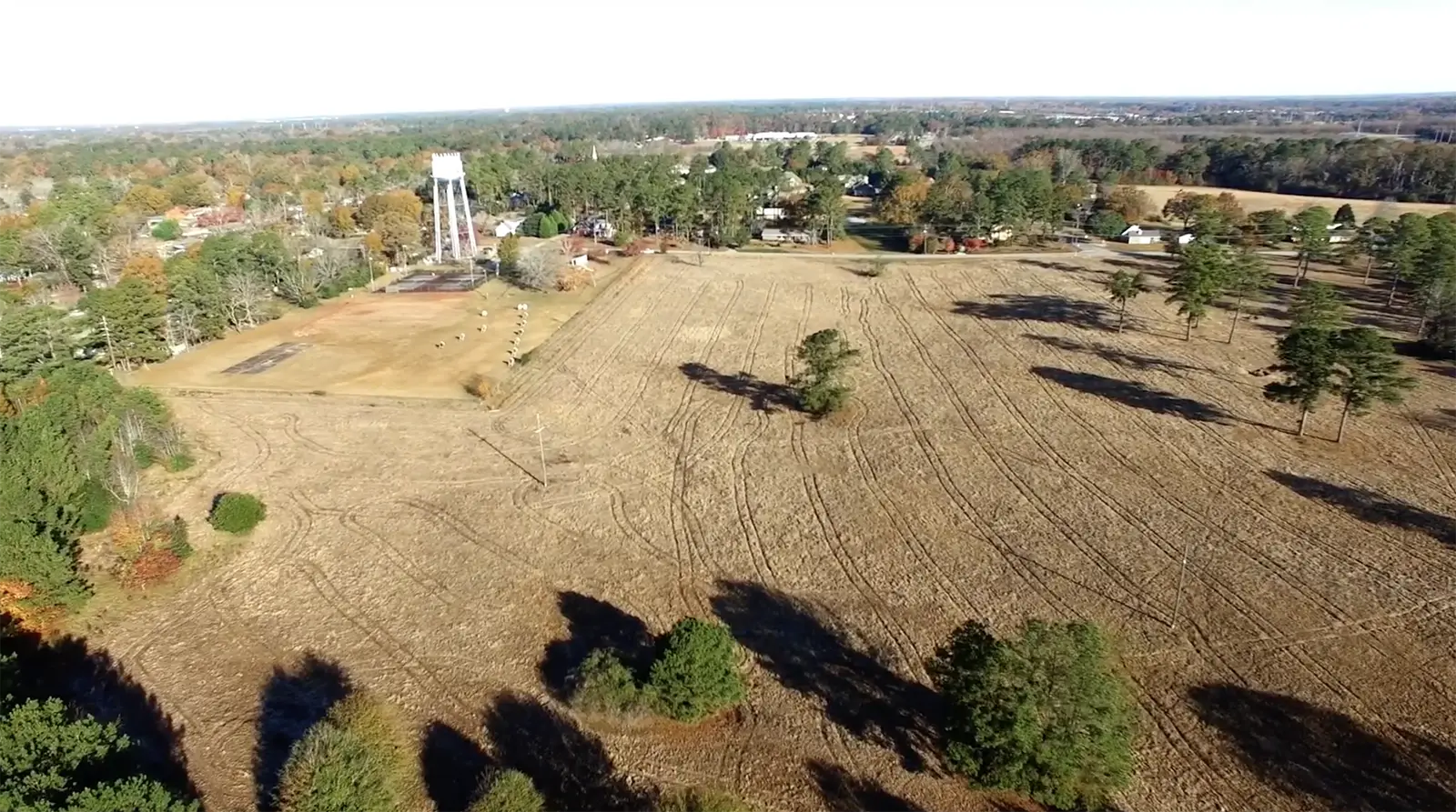 Reeves Young pre-planning drone footage – Perry Georgia
